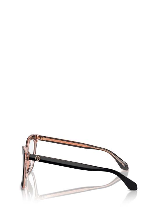 26FW 조르지오 아르마니 안경 AR7254U 6089 TOP BLACK TRANSPARENT PINK - GIORGIO ARMANI