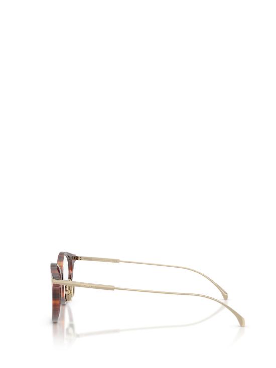 26FW 몽클레어 안경 ME2022D 3034 SHINY STRIPED BROWN HAVANA - MONCLER