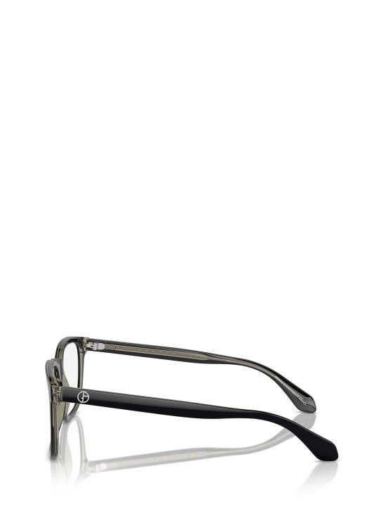 26FW 조르지오 아르마니 안경 AR7255 6087 TOP BLACK TRANSPARENT GREEN - GIORGIO ARMANI