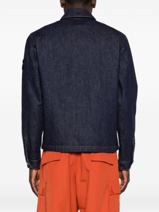 26FW 스톤 아일랜드 데님 자켓 L2S14 4100006 S00J7 VJ201 Blue rinsed - STONE ISLAND