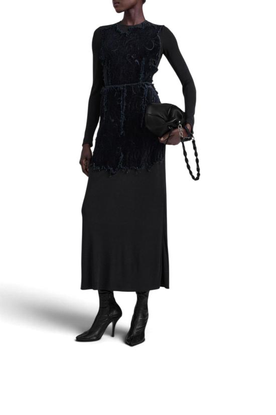 26FW 마르지엘라 긴팔 티셔츠 S29NH0008M36158 900J BLACK - MAISON MARGIELA