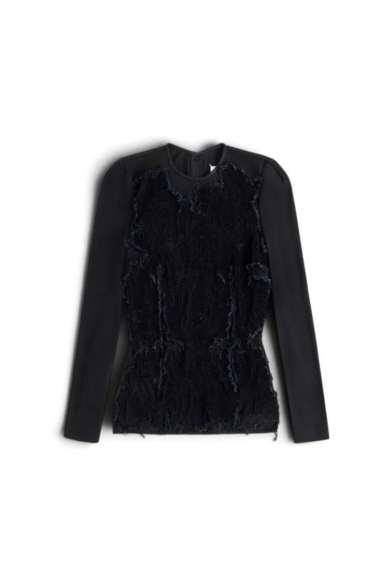 26FW 마르지엘라 긴팔 티셔츠 S29NH0008M36158 900J BLACK