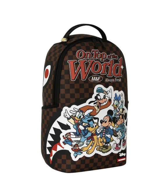 26FW 스프레이그라운드 백팩 B8840 DISNEY MICKEY FRIENDS BROWN - SPRAYGROUND