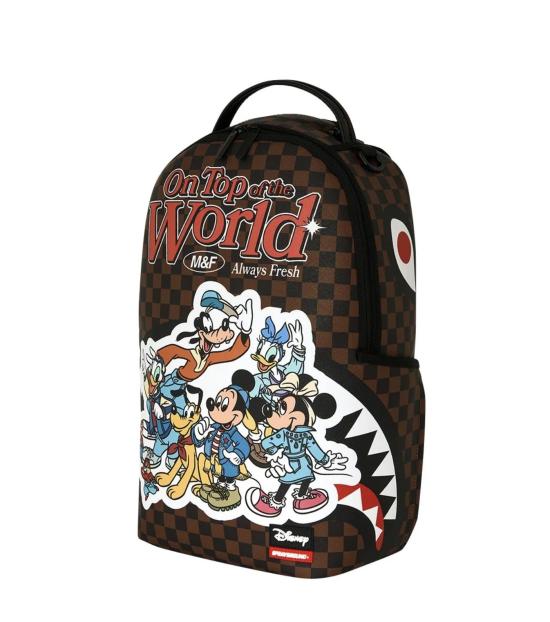 26FW 스프레이그라운드 백팩 B8840 DISNEY MICKEY FRIENDS BROWN - SPRAYGROUND