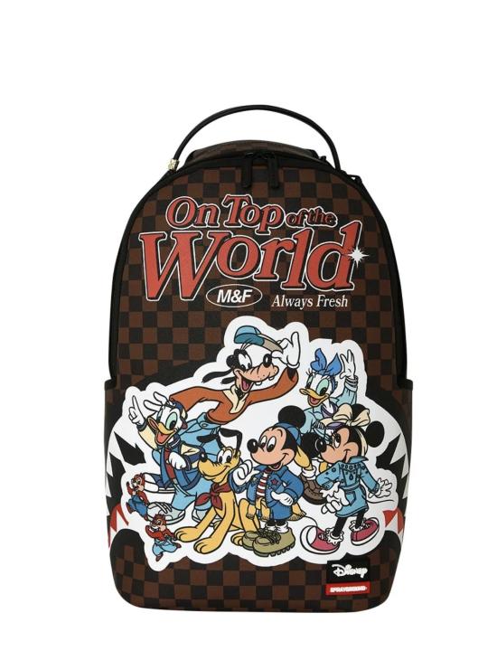 26FW 스프레이그라운드 백팩 B8840 DISNEY MICKEY FRIENDS BROWN