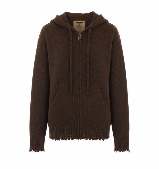 26FW 우마 왕 스웨터 UK7559 UW600 BROWN