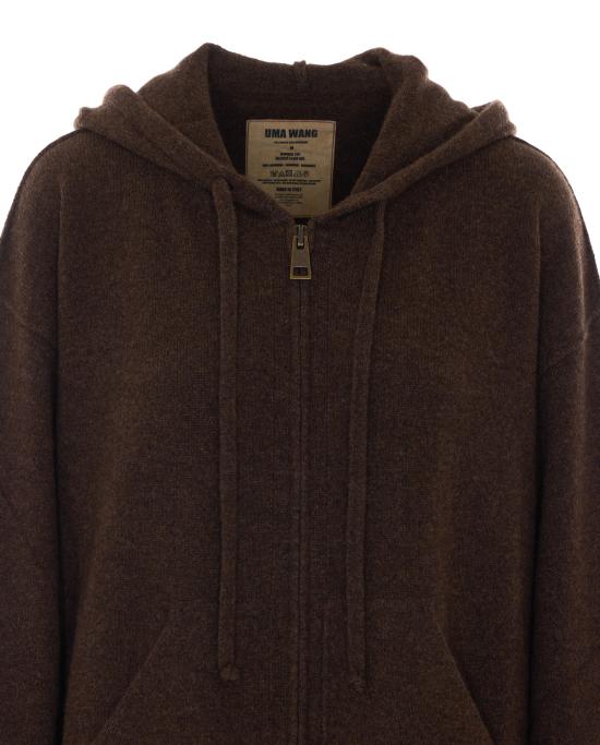 26FW 우마 왕 스웨터 UK7559 UW600 BROWN - UMA WANG