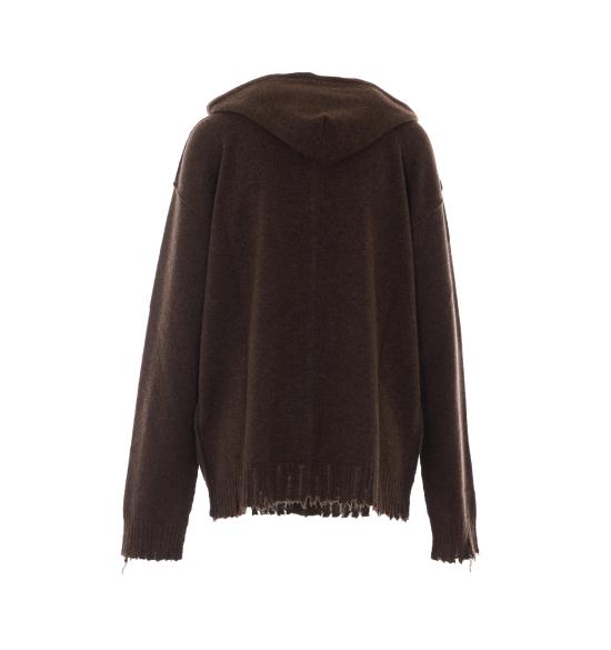 26FW 우마 왕 스웨터 UK7559 UW600 BROWN - UMA WANG
