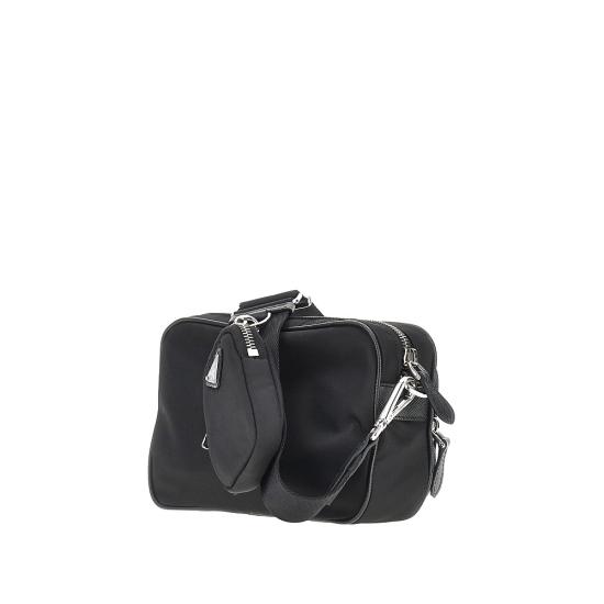 26FW 프라다 리나일론 렉탱글 숄더백 1BH226VOOOR064 Black - PRADA
