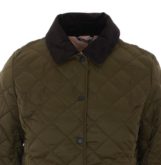 26FW 바버 DEVERON 데브론 퀼티드 자켓 LQU1012 OL51 Green - BARBOUR
