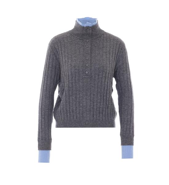 26FW 엘레 터틀넥 0002 GRIGIO SCURO Grey