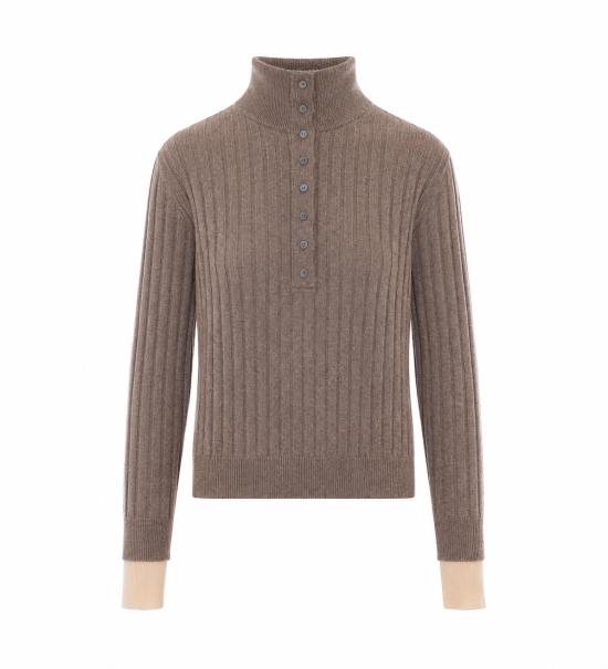 26FW 엘레 터틀넥 0002 FANGO Beige
