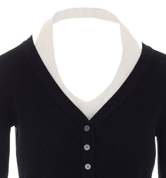 26FW 엘레 가디건 0008 NERO BLACK - ELEH