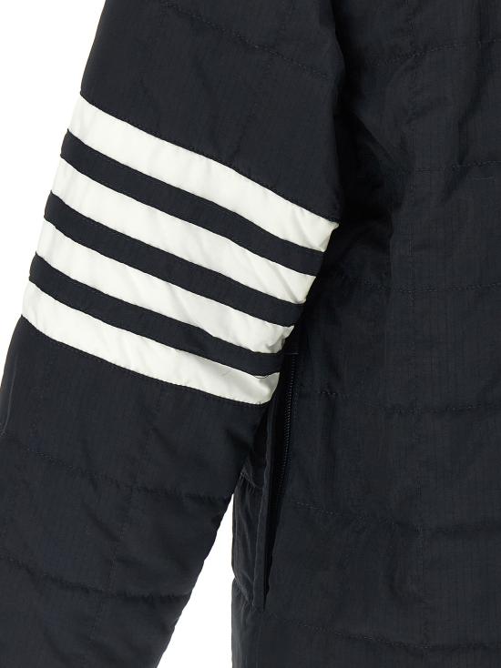 26FW 톰브라운 숏패딩 4bar  재킷 블루 - THOM BROWNE