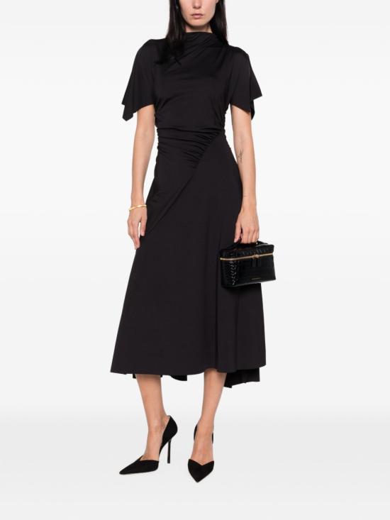 26FW 빅토리아 베컴 롱 원피스 1426JDR007350A BLACK Nero - VICTORIA BECKHAM
