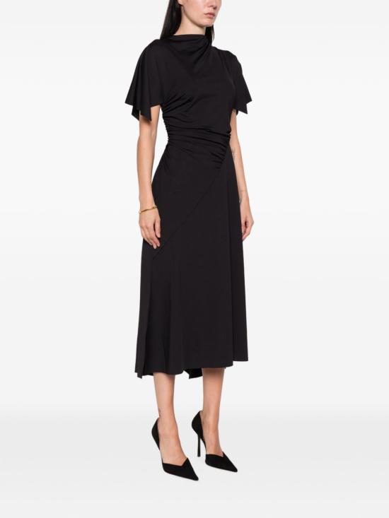 26FW 빅토리아 베컴 롱 원피스 1426JDR007350A BLACK Nero - VICTORIA BECKHAM