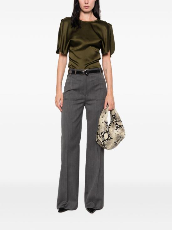 26FW 빅토리아 베컴 스트레이트 팬츠 1426WTR005115V ASH Grigio - VICTORIA BECKHAM