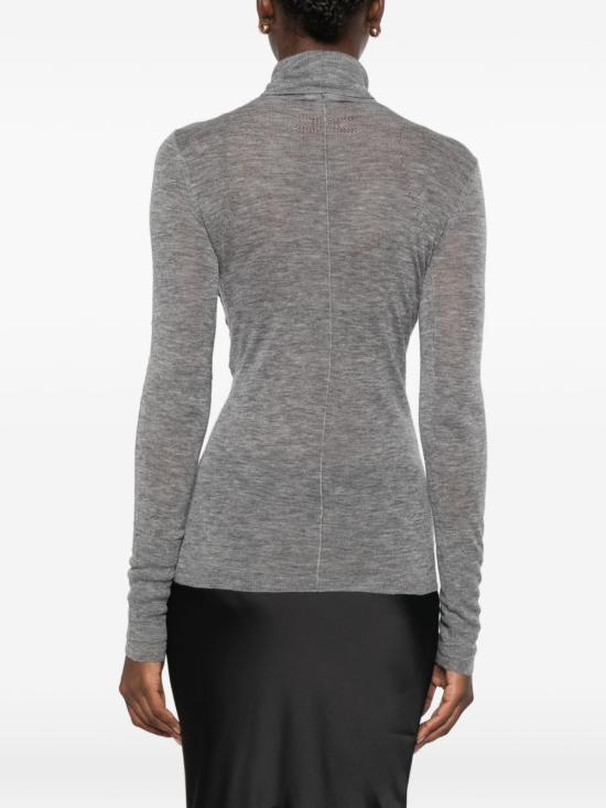 26FW 엘리자베타프랜치 터틀넥 MK04W68E 431 Grigio melange - ELISABETTA FRANCHI
