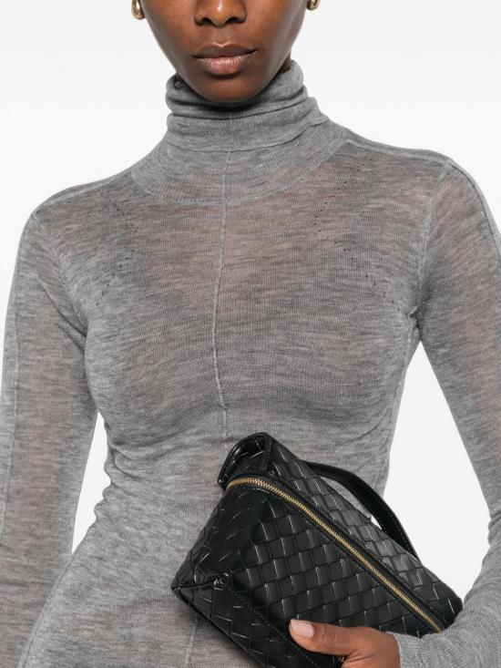 26FW 엘리자베타프랜치 터틀넥 MK04W68E 431 Grigio melange - ELISABETTA FRANCHI