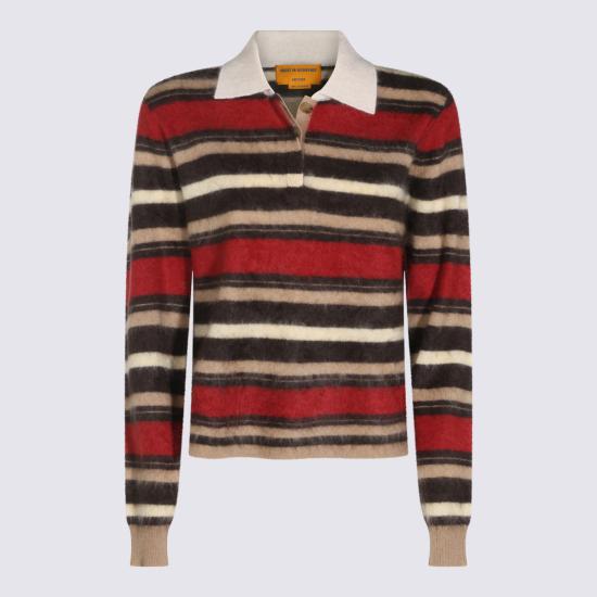 26FW 게스트 인 레지던스 폴로 티셔츠 W47110JM CARMCO MULTI RED