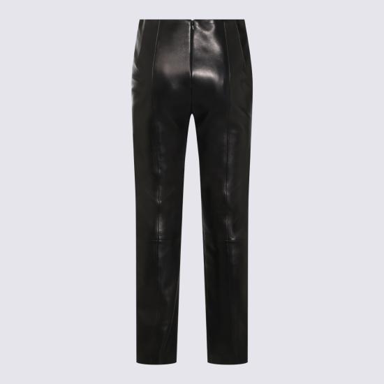 26FW 케이트 가죽 팬츠 32151012 200 Black - KHAITE