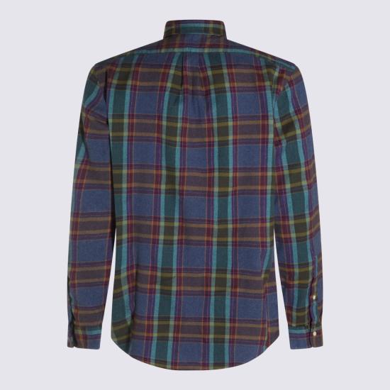 26FW 폴로 랄프로렌 긴팔 셔츠 710B30152 002 7401 BLUE PURPLE HEATHER MULTI - POLO RALPH LAUREN