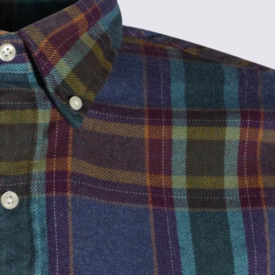 26FW 폴로 랄프로렌 긴팔 셔츠 710B30152 002 7401 BLUE PURPLE HEATHER MULTI - POLO RALPH LAUREN
