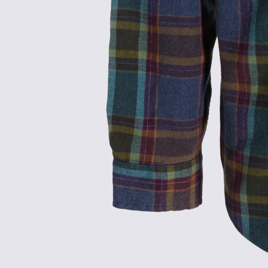 26FW 폴로 랄프로렌 긴팔 셔츠 710B30152 002 7401 BLUE PURPLE HEATHER MULTI - POLO RALPH LAUREN