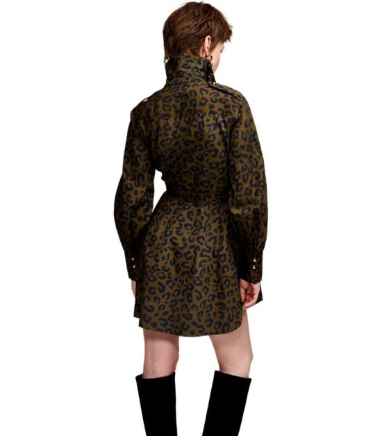 26FW 에센셜앤트워프 미디 원피스 KETO K4DA 34 Green - ESSENTIEL ANTWERP