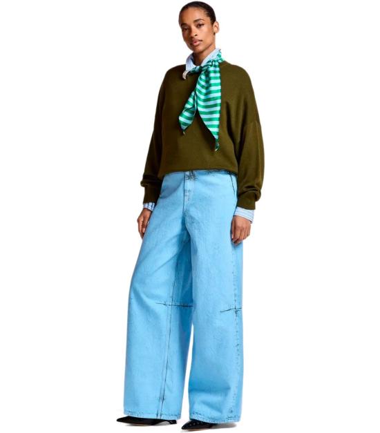 26FW 에센셜앤트워프 스웨터 KURTIS KM26 XS Green - ESSENTIEL ANTWERP