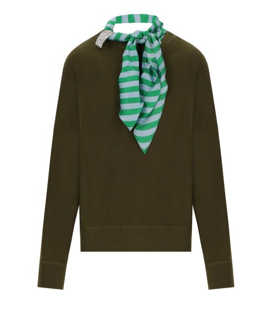 26FW 에센셜앤트워프 스웨터 KURTIS KM26 XS Green