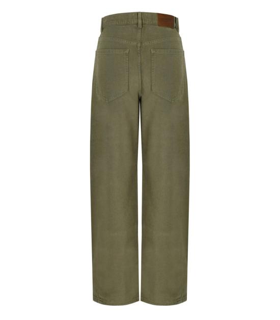 26FW 위켄드막스마라 스트레이트 팬츠 2625136072600 002 34 Green - WEEKEND MAX MARA