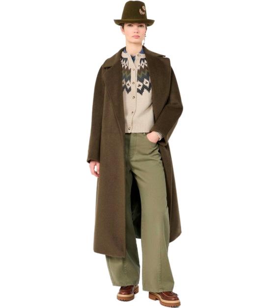 26FW 위켄드막스마라 스트레이트 팬츠 2625136072600 002 34 Green - WEEKEND MAX MARA