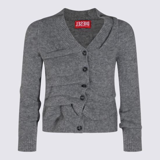 26FW 디젤 가디건 A25395 0BFBB96X Grey