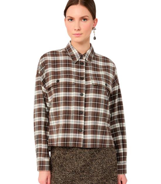 26FW 위켄드막스마라 셔츠 2625196012600 001 38 Brown - WEEKEND MAX MARA