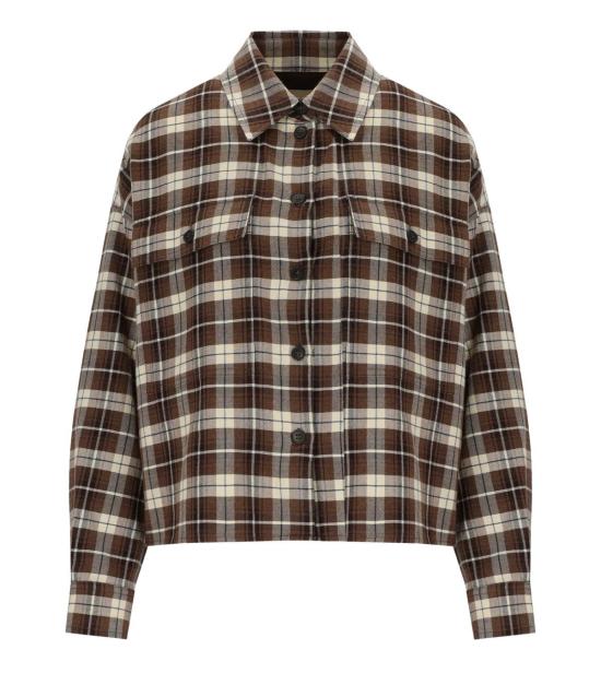 26FW 위켄드막스마라 셔츠 2625196012600 001 38 Brown