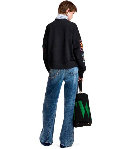 26FW 에센셜앤트워프 긴팔 티셔츠 KARNAVAL K1CH XS Black - ESSENTIEL ANTWERP