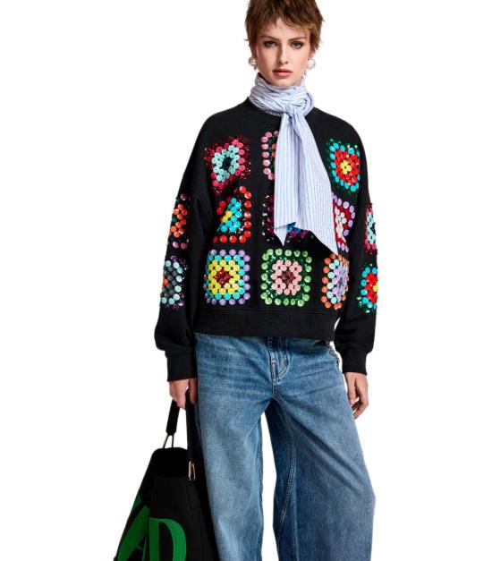 26FW 에센셜앤트워프 긴팔 티셔츠 KARNAVAL K1CH XS Black - ESSENTIEL ANTWERP