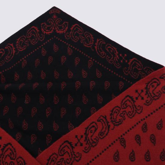 26FW 게스트 인 레지던스 머플러/스카프 A25210AL CARMBLK RED BLACK - GUEST IN RESIDENCE