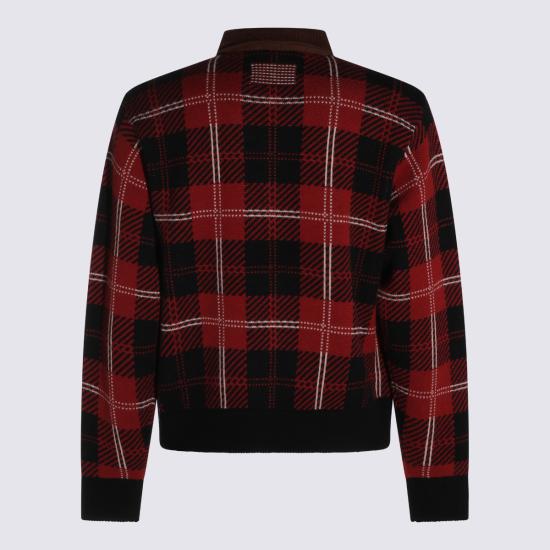 26FW 게스트 인 레지던스 봄버 자켓 M36119AM CARMCO MULTI RED - GUEST IN RESIDENCE