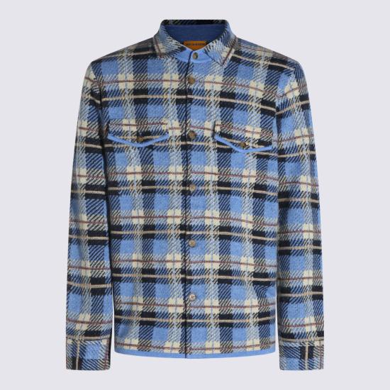 26FW 게스트 인 레지던스 긴팔 셔츠 M35710AM DLFBLCO MULTI BLUE