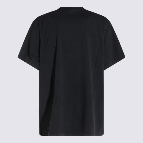 26FW 발렌시아가 반팔 티셔츠 850345 TVVK21041 BLACK - BALENCIAGA