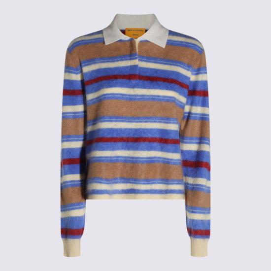 26FW 게스트 인 레지던스 폴로 티셔츠 W47110JM RSVRCO MULTI BLUE