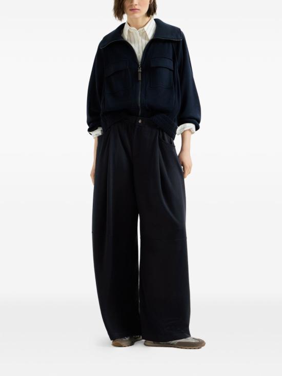 26FW 브루넬로 쿠치넬리 수트 팬츠 MD828B2B99 C8366 Night sky - BRUNELLO CUCINELLI