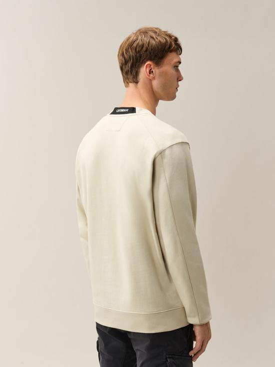26FW 씨피 컴퍼니 긴팔 티셔츠 21CMSS713A005086W 120 Beige - C.P. COMPANY