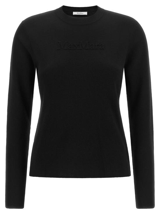 26FW 막스마라 만토 스웨터 만토 스웨터 2621366082600003 Black