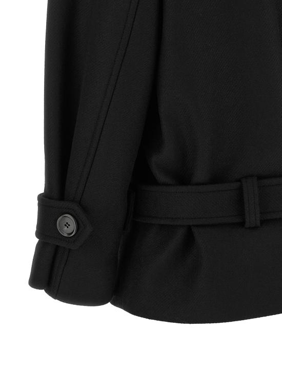 26FW 핑코 코트 107900A3PLZ99 Black - PINKO