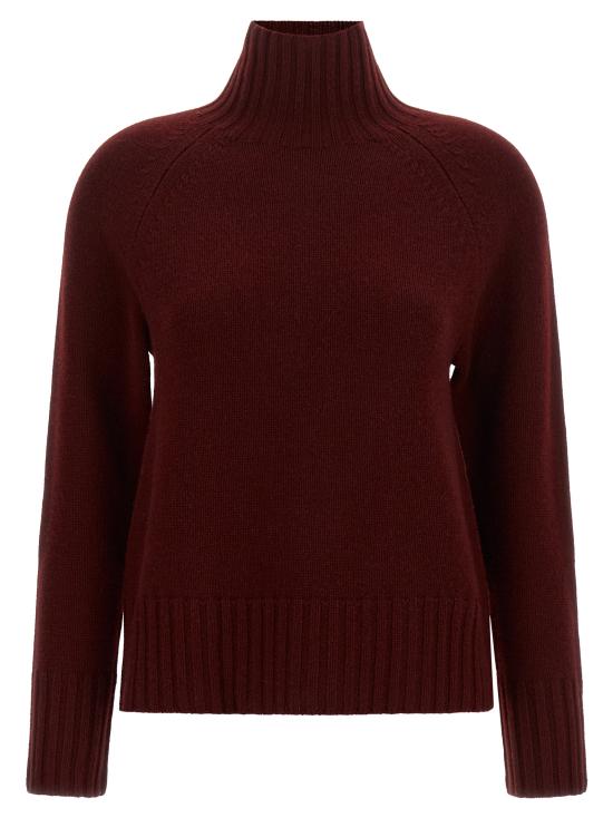 26FW 에스막스마라 터틀넥 2629366013600008 Bordeaux