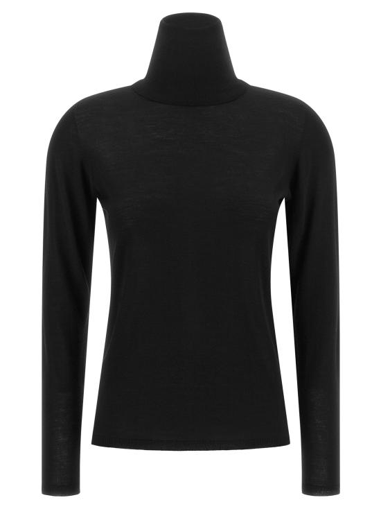 26FW 막스마라 터틀넥 2621366302600003 Black