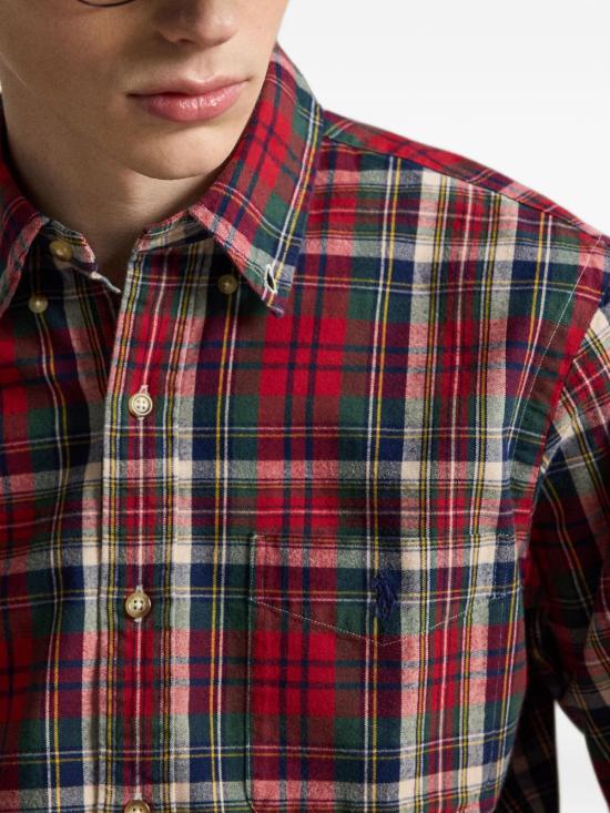 26FW 폴로 랄프로렌 긴팔 셔츠 710B30242 001 Verde - POLO RALPH LAUREN